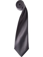 Premier PR 750 Saténová kravata "Colours" 39.0750 dark grey Premier PR 750 Saténová kravata "Colours" 39.0750 dark grey