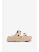 Dámské Pěnové Pantofle S Dekoracemi Béžové Ravanala Dámské Pěnové Pantofle S Dekoracemi Béžové Ravanala