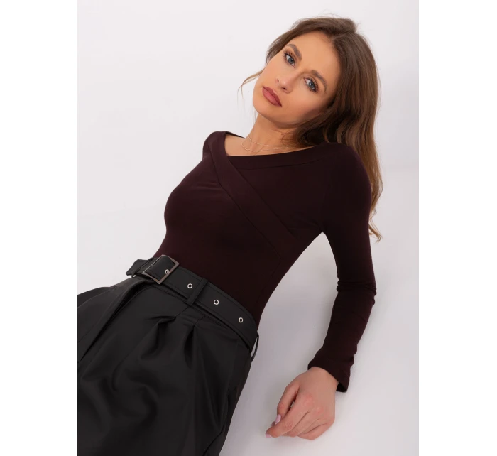 Bluzka EM BZ model 21898762 ciemny brązowy - FPrice