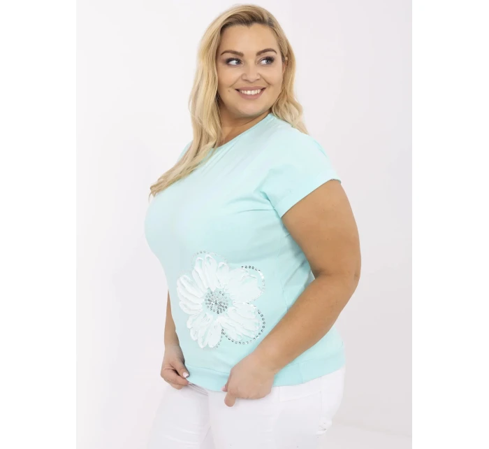 Bluzka RV BZ model 21072716 mietowy - FPrice