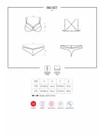 Úžasný set 860 - SET white - Obsessive