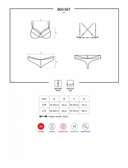 model 7566436 set 860 SET white - Obsessive