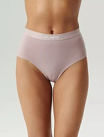 Dámské kalhotky 3PACK Maxi Sport 3CLP-009 Černá/šedá/pudr růžová - Atlantic