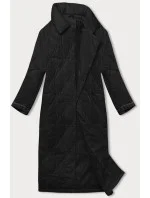 Černý dámský oversize kabát (5M3177-392)