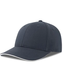 Atlantis Headwear Liberty Sandwich-S 6 panelová baseballová kšiltovka 33.0251 navy/white