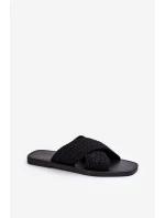 Dámské žabky Big Star model 21653856 černé - Big Star Shoes Dámské žabky Big Star model 21653856 černé - Big Star Shoes