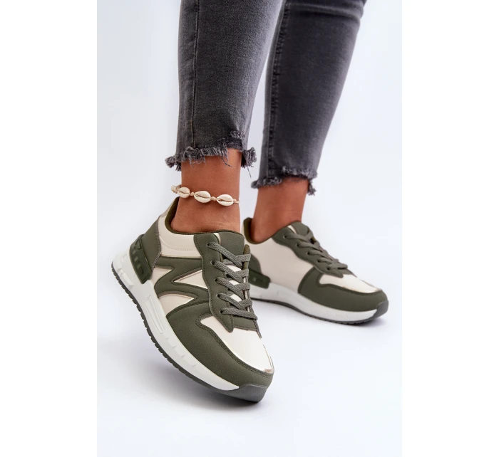 Dámské tenisky z ekologické kůže zelené Kajmány Dámské tenisky z ekologické kůže zelené Kajmány