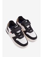 Dětské tenisky na suchý zip LEVI'S KICK SE VIRV0152S Bílomodré Dětské tenisky na suchý zip LEVI'S KICK SE VIRV0152S Bílomodré