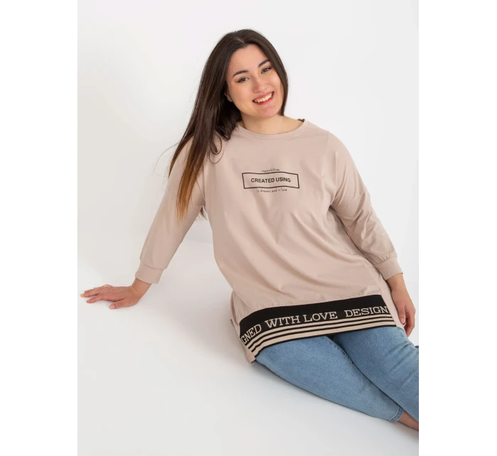 Tunika RV TU 7779.69 béžová Tunika RV TU 7779.69 béžová