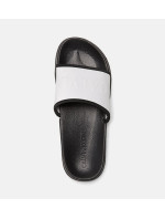 Pantofle KW0KW00514-091 stříbrná - Calvin Klein