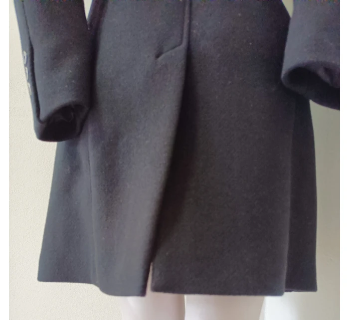 Dámský kabát na knoflíky M49032 - Riverine