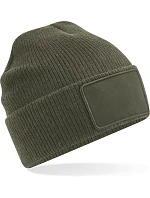 Beechfield B 540 Pletená čepice Thinsulate™ Patch 53.0540 military green Beechfield B 540 Pletená čepice Thinsulate™ Patch 53.0540 military green