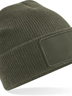 B 540 Pletená čepice Thinsulate™ Patch model 22433446 military green - Beechfield