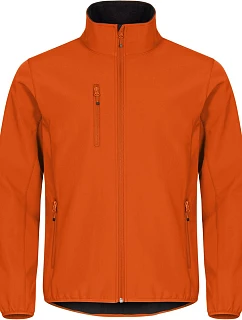 Classic Softshell Jkt M Pánská 3vrstvá softshellová bunda  orange model 22471146 - Clique