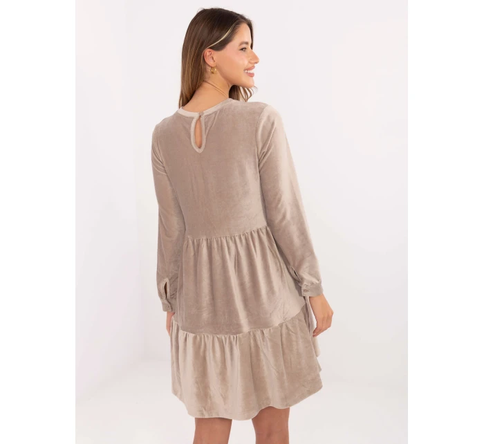 Šaty D10040Z30289 tmavě lila Šaty D10040Z30289 tmavě lila