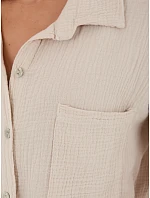 Koszula MI KS model 22102593 beżowy - FPrice