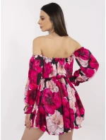 Sukienka MI SK model 21094550 czarno różowy - FPrice