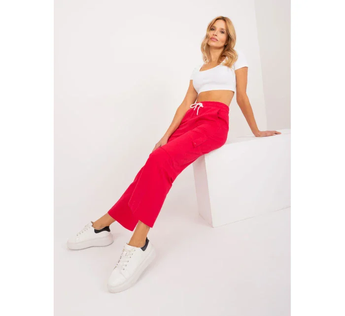 Spodnie dresowe RV DR model 21175321 czerwony - FPrice Spodnie dresowe RV DR model 21175321 czerwony - FPrice