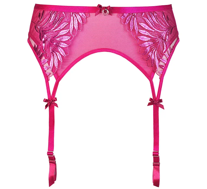 Podvazkový pás V-10252 růžový - Axami