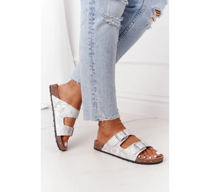 Dámské Nazouváky Stříbrné Vivio Dámské Nazouváky Stříbrné Vivio