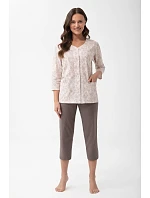 Piżama Luna 1305 7/8 2XL-3XL L26 rozpinana