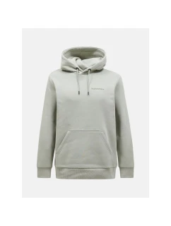 Peak Performance M Original Small Logo Hoo zelená mikina