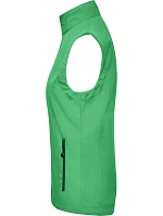 Daiber JN 1023 Dámská 3-vrstvá softshellová vesta 02.1023 green