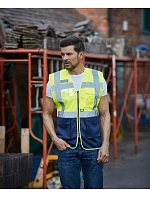 HVW HiVis síťovaná bezpečnostní vesta 79.W hi vis model 22502552 - Yoko HVW HiVis síťovaná bezpečnostní vesta 79.W hi vis model 22502552 - Yoko