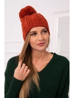 Fleecová čepice Idalia K284 hnědá Fleecová čepice Idalia K284 hnědá