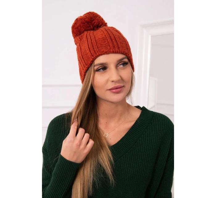 Fleecová čepice Idalia K284 hnědá Fleecová čepice Idalia K284 hnědá