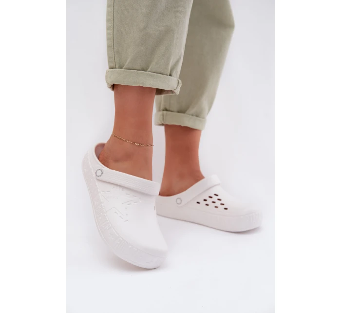 Dámské pantofle z Big Star Bílé model 22016676 - Big Star Shoes