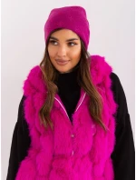 Czapka AT CZ model 18997461 fuksjowy - FPrice Czapka AT CZ model 18997461 fuksjowy - FPrice