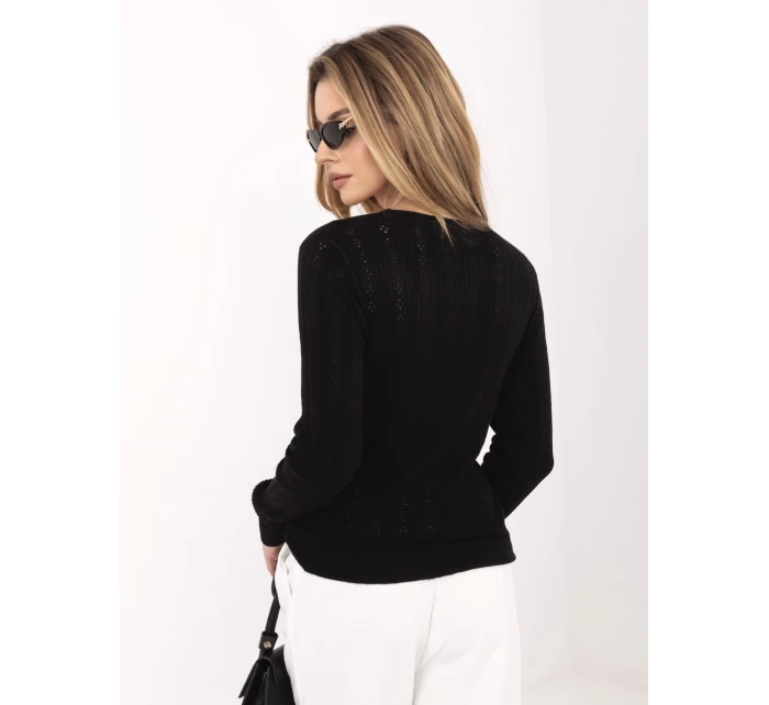 Jumper D90186AK90993A černý Jumper D90186AK90993A černý