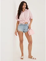 IT košile KS 18989.17 bílá růžová