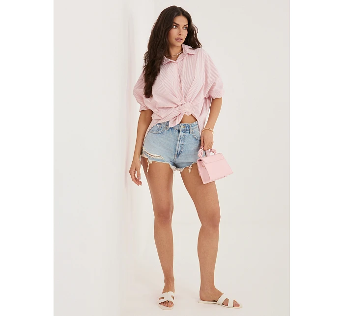 IT košile KS 18989.17 bílá růžová