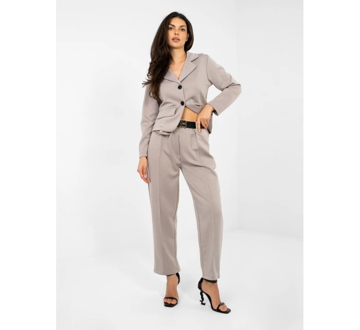 Spodnie IT SP model 21946637 ciemny bezowy - FPrice