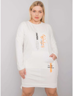 Dámské šaty RV SK model 19147454 ecru Fashion Relevance - FPrice