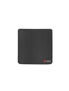 SAVIO HERNÍ PODLOŽKA POD MYŠ 250X250X2MM, PROŠÍVANÉ OKRAJE BLACK EDITION TURBO DYNAMIC S