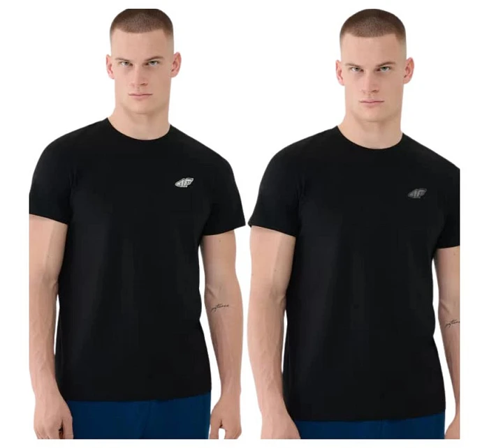 Pánské tričko (SET 2 triček) 4F 4FWAW25TTSHM3458-020S-20S