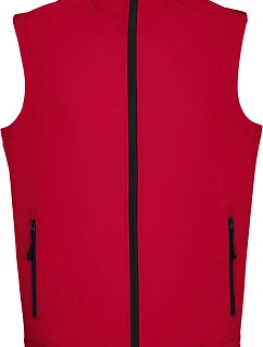 SOL'S Race BW Men Pánská 2-vrstvá softshellová vesta model 22535929 pepper red