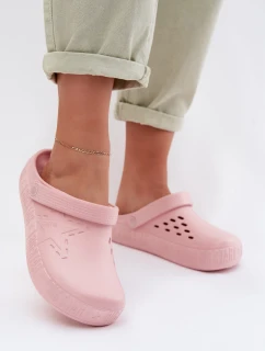 Dámské chodaki s pěnou Big Star TT274A080 růžové