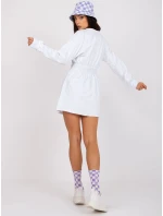 Sukienka DHJ SK model 20961807 biały - FPrice Sukienka DHJ SK model 20961807 biały - FPrice