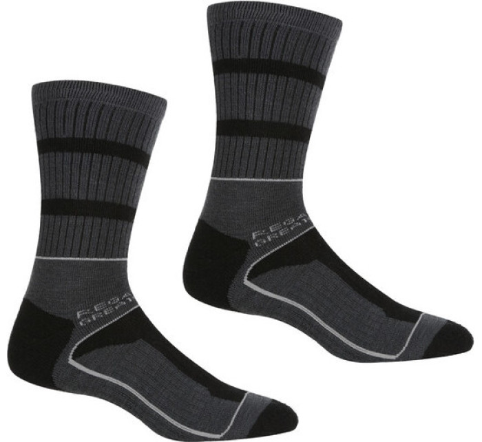 Pánské ponožky Regatta RMH045 Samaris 599 černo šedé