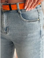 Dámské džínové kalhoty slim fit blue model 21985403 - Dstreet