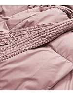 Růžová dámská zimní bunda model 21244484 - J.STYLE Růžová dámská zimní bunda model 21244484 - J.STYLE