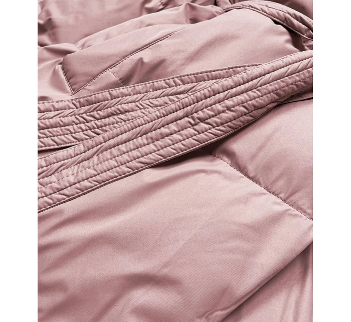 Růžová dámská zimní  bunda model 21244484 - J.STYLE