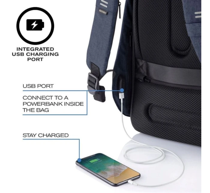 XD BATOH  HERO XL NAVY BLUE P/N: model 20915350 - XD Design