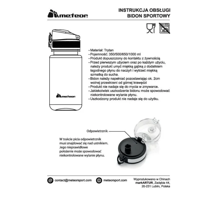 500 ml láhev model 21223030 - Meteor