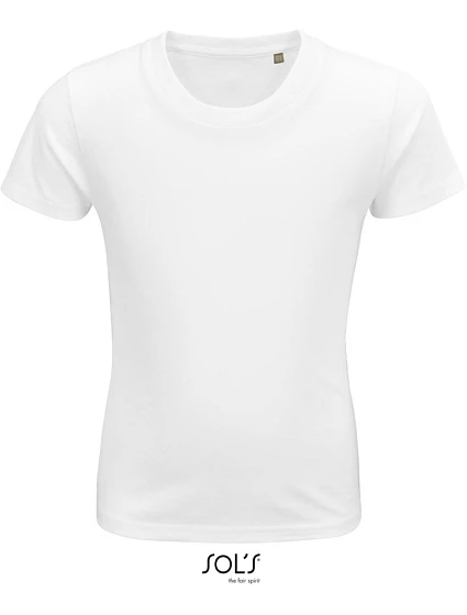 SOL'S Pioneer Kids Dětské tričko z bio bavlny 25.3578 white SOL'S Pioneer Kids Dětské tričko z bio bavlny 25.3578 white