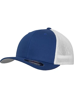 6 panelová Trucker kšiltovka 55. royal/white model 22537116 - Flexfit